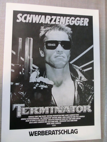 Terminator Werberatschlag 30 x 20 cm