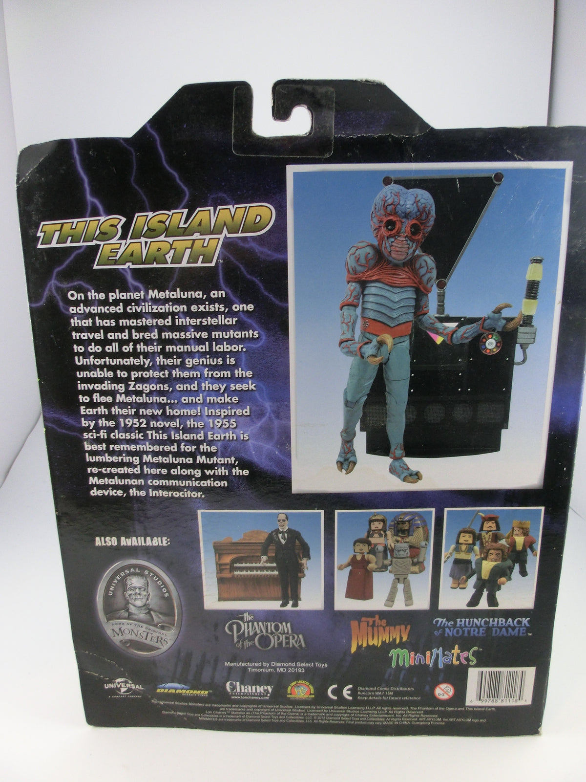 This Island Earth / Metaluna Mutant Diamond Select Action Figur 20cm