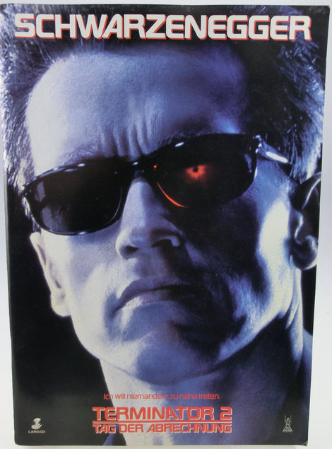 Terminator 2 Tag der Abrechnung  Presseheft 30 x 20 cm