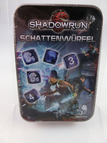Shadowrun Schattenwürfel blau, 2. Edition