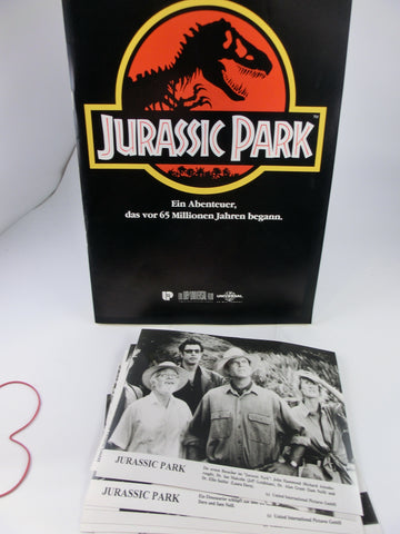Jurassic Park Presseheft mit den 10 Pressefotos!
