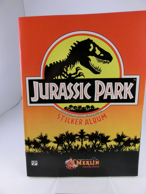 Jurassic Park Stickeralbum , 1 Sticker fehlt, deutsch, Merlin 1999