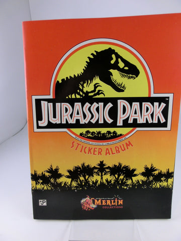 Jurassic Park Stickeralbum , komplett, deutsch, Merlin 1999