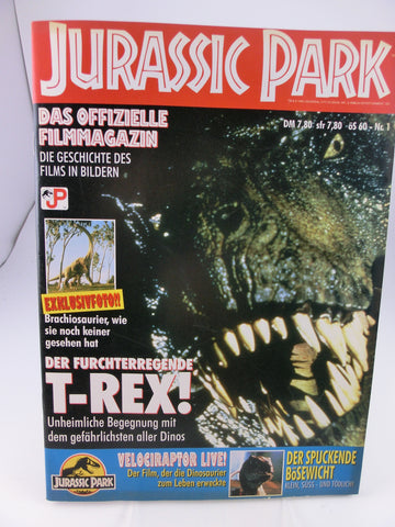 Jurassic Park Das offizielle Filmmagazin, deutsch, 1992