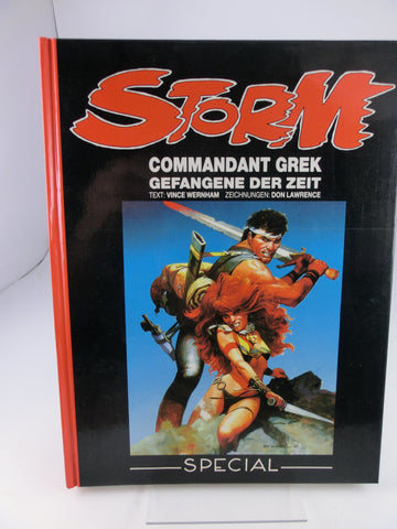 Commandant Grek - Gefangener der Zeit Comic Hardcover, Hethke 1988