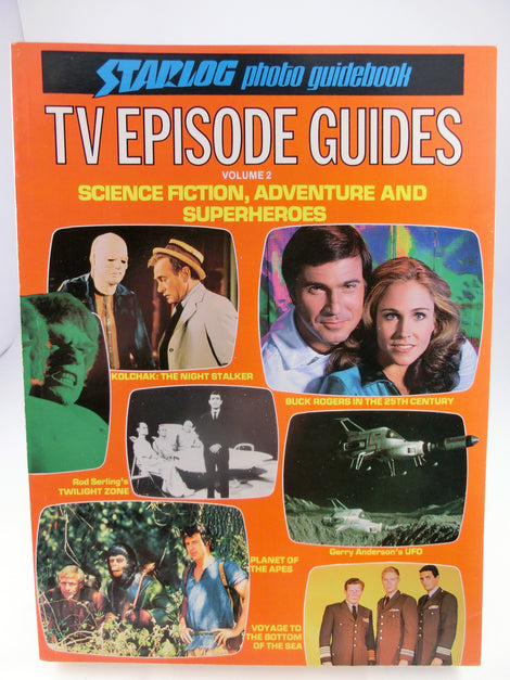 TV - Episode Guides vol. 2 - Starlog photo guidebook