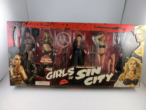The Girls of Sin City - 5 Actionfiguren Set, Neca