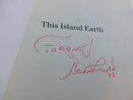 Forrest J. Ackerman presents This Island Earth - Romanvorlage, signiert