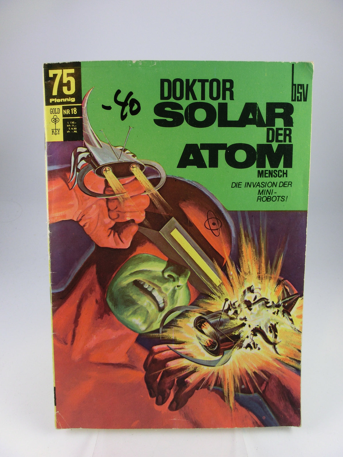 Doktor Solar Nr. 18 , Gold Key, Bildschriftenverlag 1966
