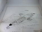 2001 Spacecraft Blueprints, 9 Blätter