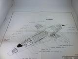 2001 Spacecraft Blueprints, 9 Blätter