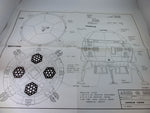2001 Spacecraft Blueprints, 9 Blätter