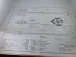 2001 Spacecraft Blueprints, 9 Blätter