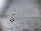 2001 Spacecraft Blueprints, 9 Blätter