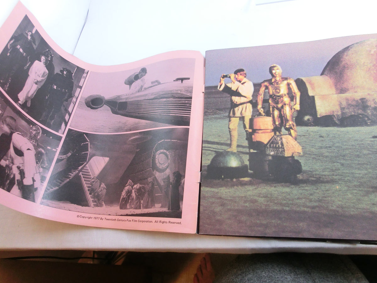 Star Wars Souvenirprogramm mit deutschsprachiger Bearbeitung
