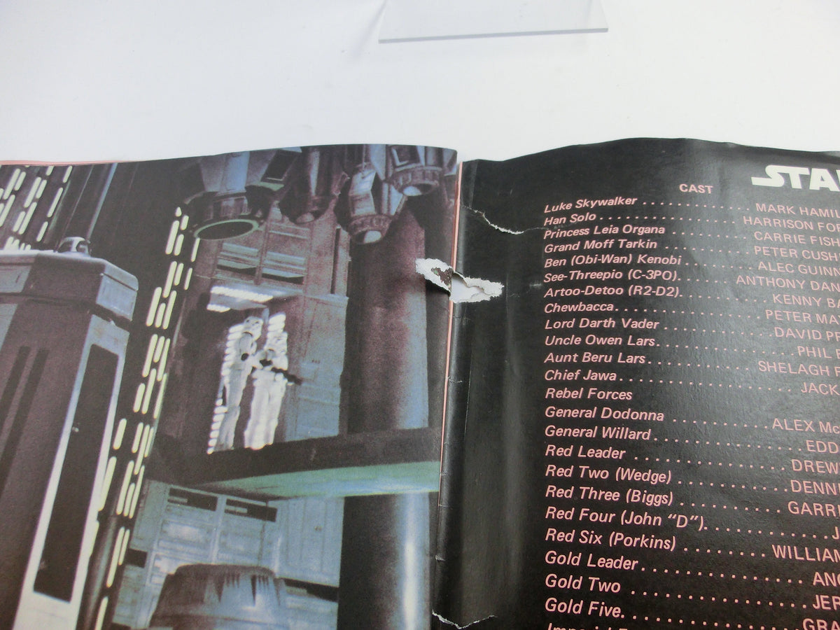 Star Wars Souvenirprogramm mit deutschsprachiger Bearbeitung