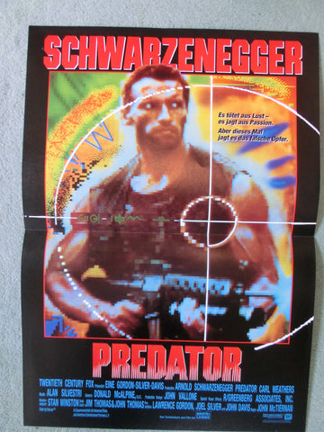 Predator A3 (42 x 30 cm ) original Filmplakat