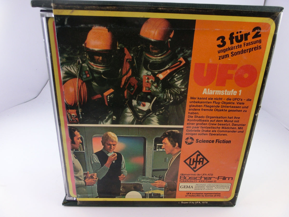 UFO - Alarmstufe 1 , Super 8 color, 3 x 110 m