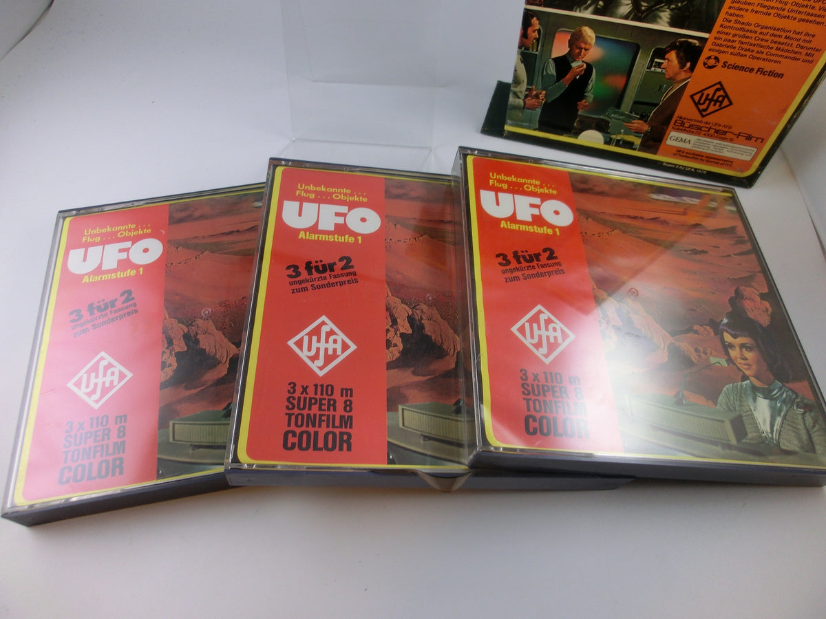 UFO - Alarmstufe 1 , Super 8 color, 3 x 110 m