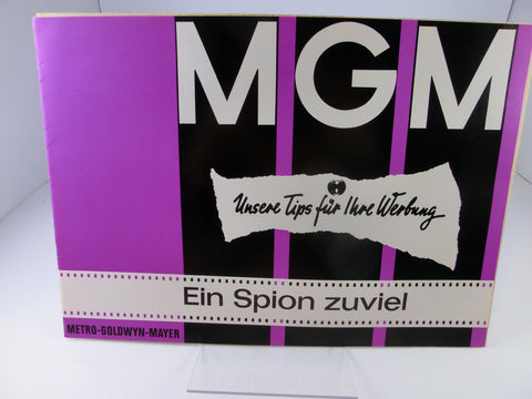 Ein Spion zuviel Werberatschlag Neu!