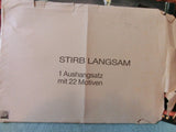 Stirb Langsam Aushangfotos ( 22 ) Neu! Mit orig. Umschlag