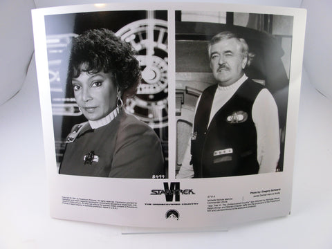 Star Trek VI Undisc. Country Pressefoto Uhura / Scotty  26 x 21 cm