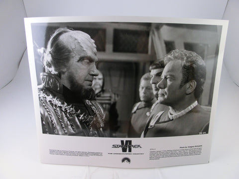Star Trek VI Undisc. Country Pressefoto Gorkon/Kirk 26x21cm