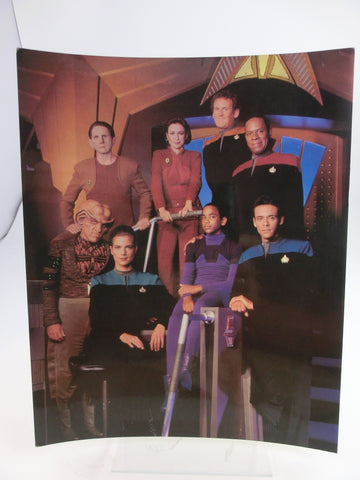 DS 9 Crew Maxi-Postkarte - Hochglanz 25 x 21 cm