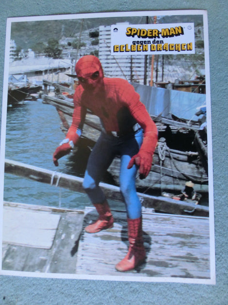 Spider-Man gegen den gelben Drachen - Aushangfoto / Lobby Card