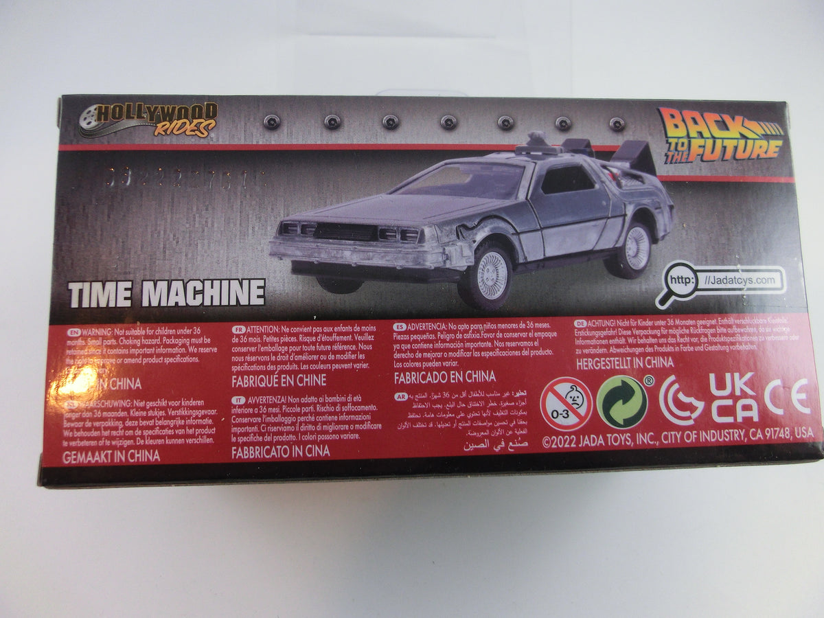 Zurück in die Zukunft I - Hollywood Rides Diecast Modell 1/32 DeLorean