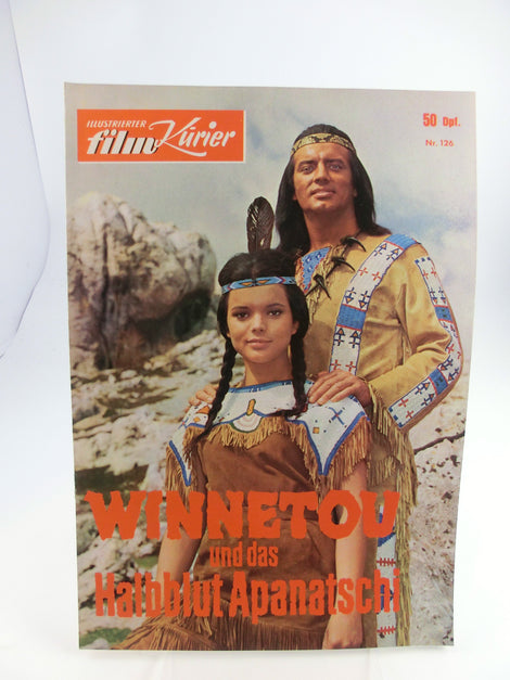 Winnetou u.d. Halbblut Apanatschi Filmprogramm Ill. Film-Kurier 126