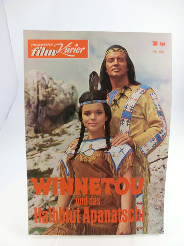 Winnetou u.d. Halbblut Apanatschi Filmprogramm Ill. Film-Kurier 126