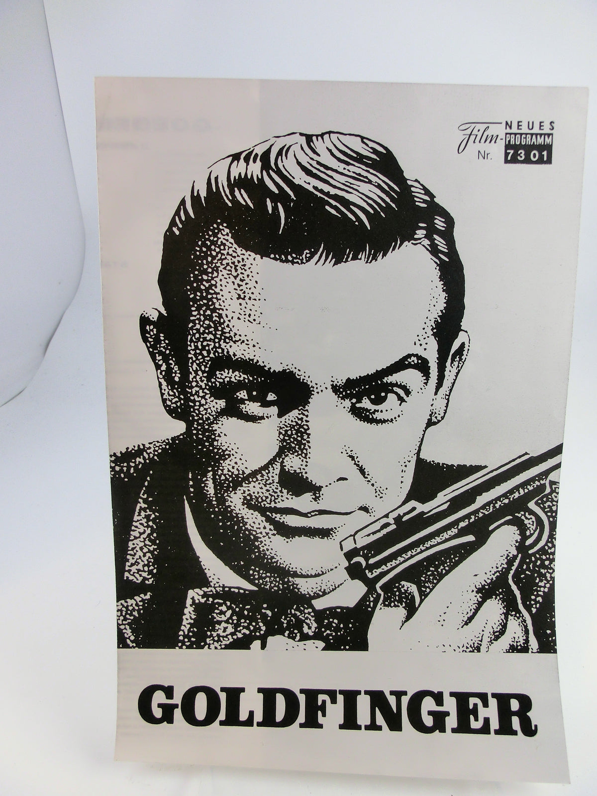 James Bond - Goldfinger Neues Film-Programm 7301