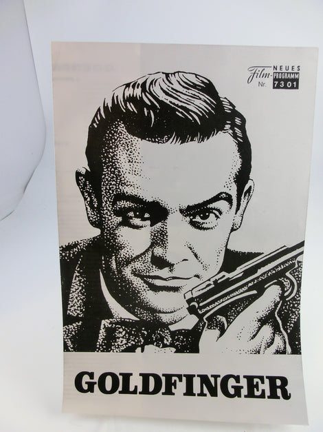 James Bond - Goldfinger Neues Film-Programm 7301