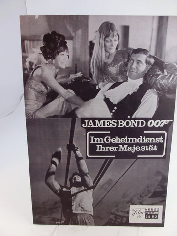 James Bond - Im Geheimdienst Ihrer Majestät Neues Film-Programm 7582