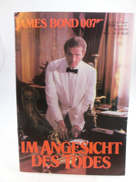 James Bond - Im Angesicht des Todes Neuer Film-Kurier 349/350