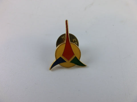 Star Trek Klingon Logo Anstecker / Pin vintage