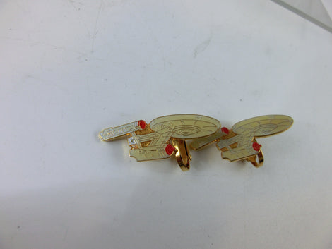 Star Trek  TOS Enterprise Ohrclips Paar vintage