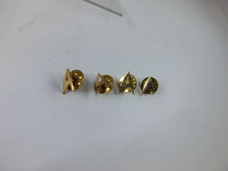 Star Trek  Set (4) TOS Anstecker / Pin vintage