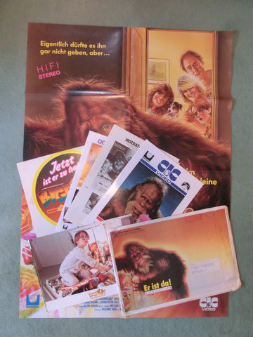 Bigfoot u.d. Hendersons  Video-VÖ - Set /Aushangfotos / Lobby Cards