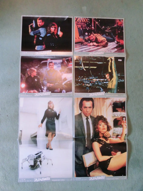 Runaway - Spinnen d. Todes , kpl. Aushangfotos / Lobby Cards