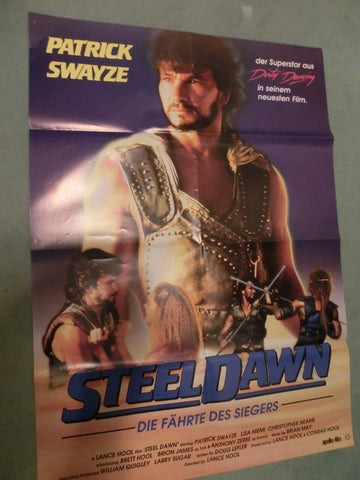 Steel Dawn (Patrick Swayze) Original Plakat