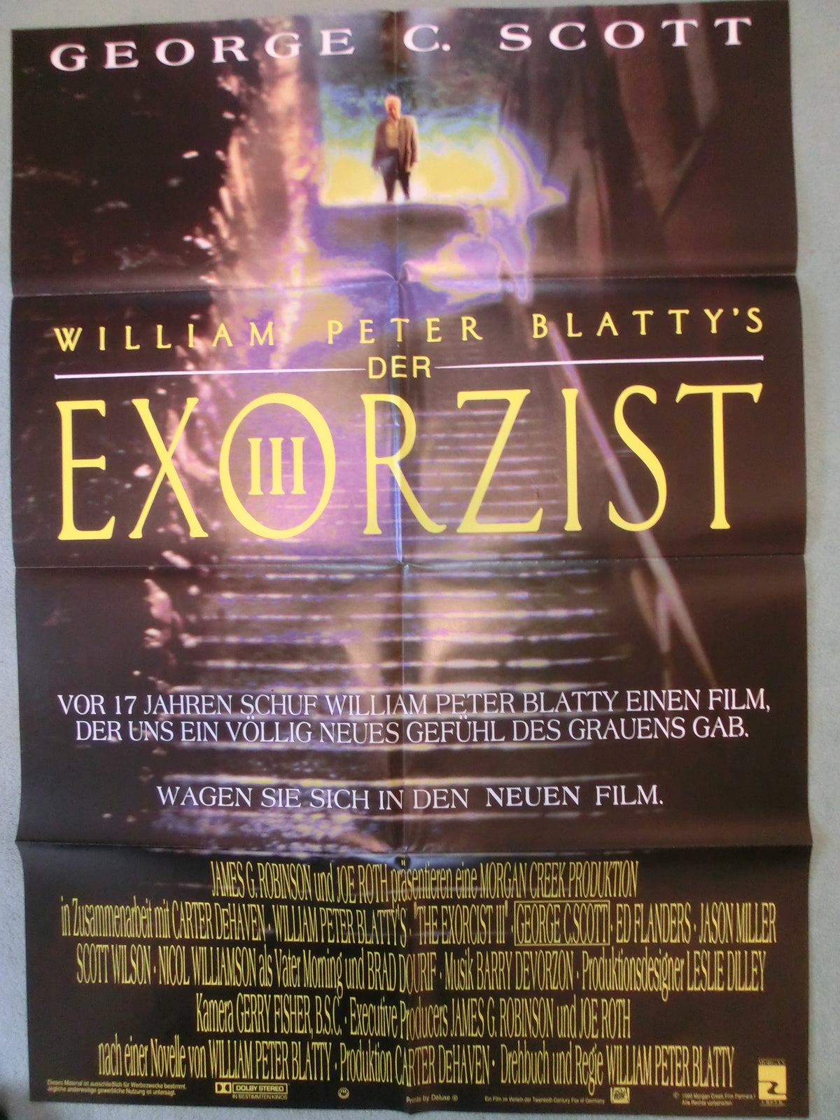 Der Exorzist III Plakat A1