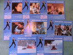 007 James Bond The Living Daylights  8 AHFotos Lobby Cards 1987 U.S.A.