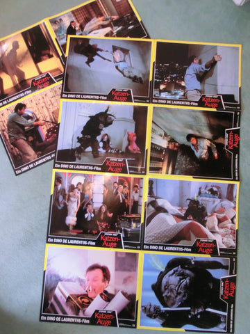 Katzenauge Aushangfoto Lobby Cards. 12 Fotos