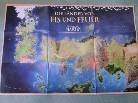 Das Lied v. Eis u. Feuer - Game of Thrones Werbeposter Die Länder