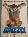 Grizzly - Eine Bestie läuft Amok A0  Plakat