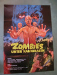 Zombies unter Kannibalen Plakat A1 Format
