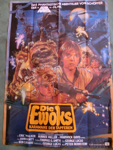 Die Ewoks - Karawane der Tapferen A0-Plakat