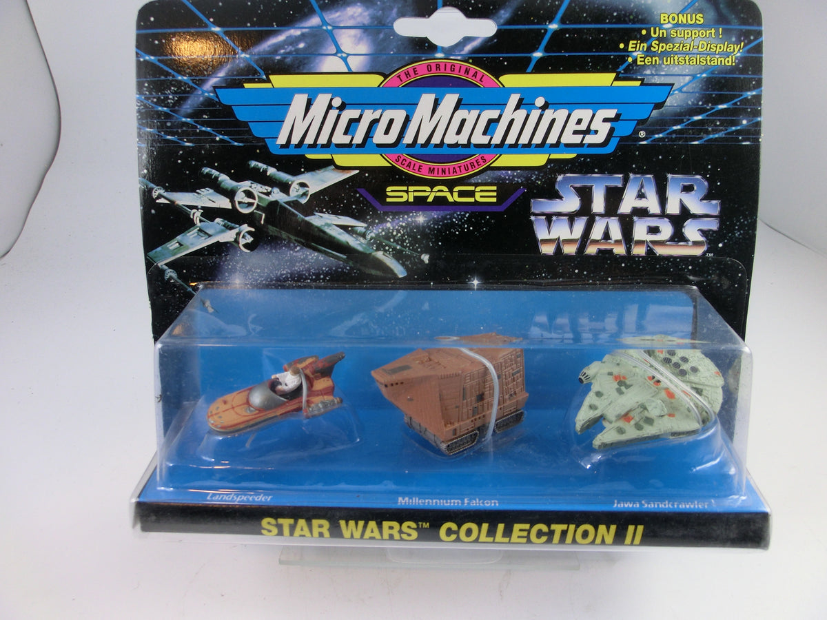 MicroMachines Star Wars Collection II (2) Landspeeder, Millenium Falcon